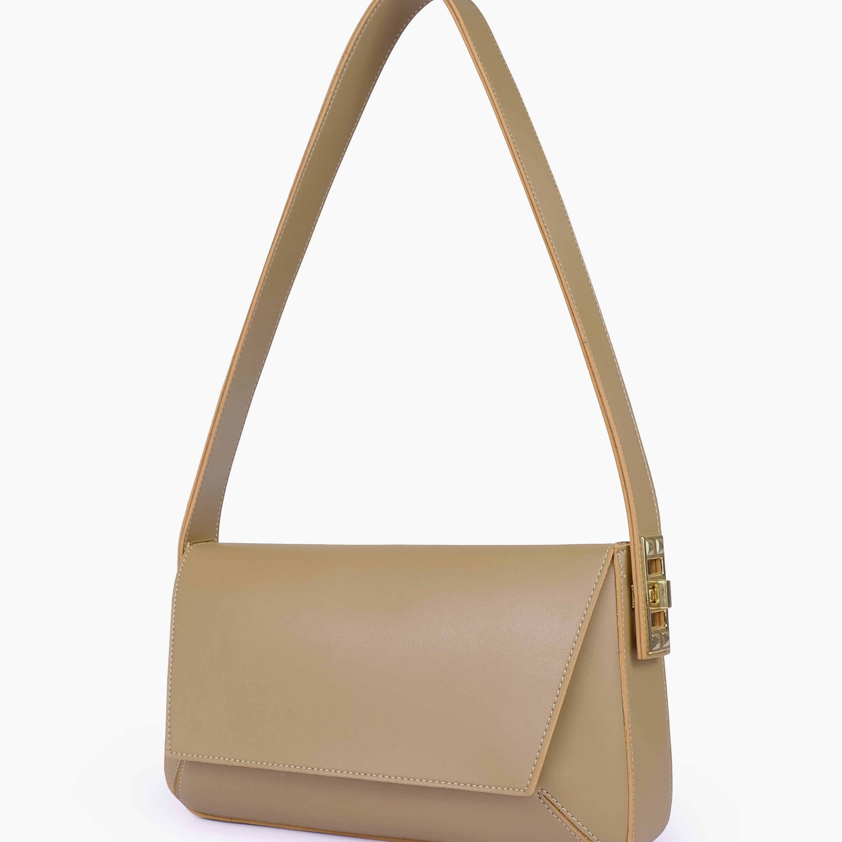 Coffee mini flap bag